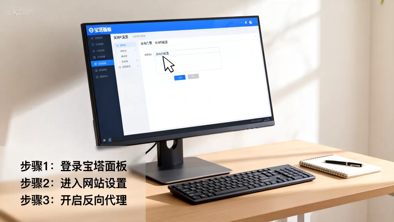 宝塔面板反向代理怎么设置?宝塔面板反向代理配置教程 宝塔面板反向代理怎么设置?宝塔面板反向代理配置教程