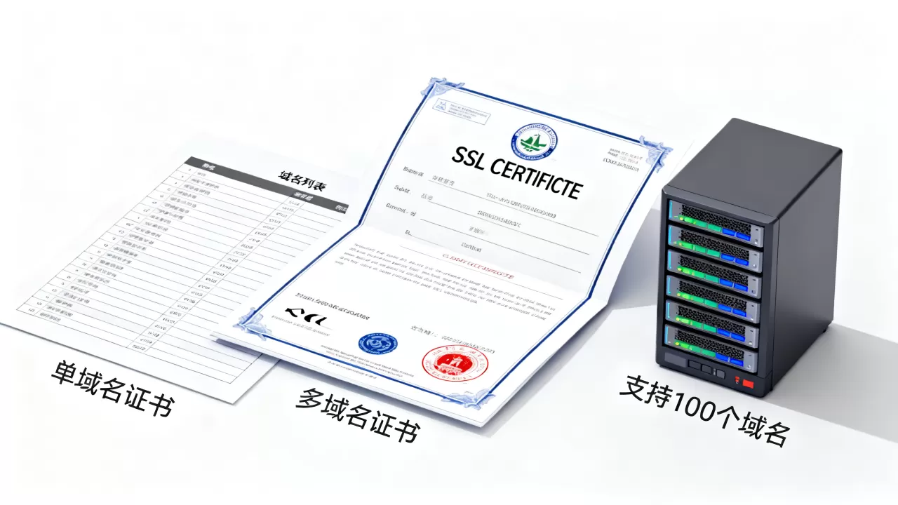 一个SSL证书能保护几个域名？多域名证书最多支持多少个