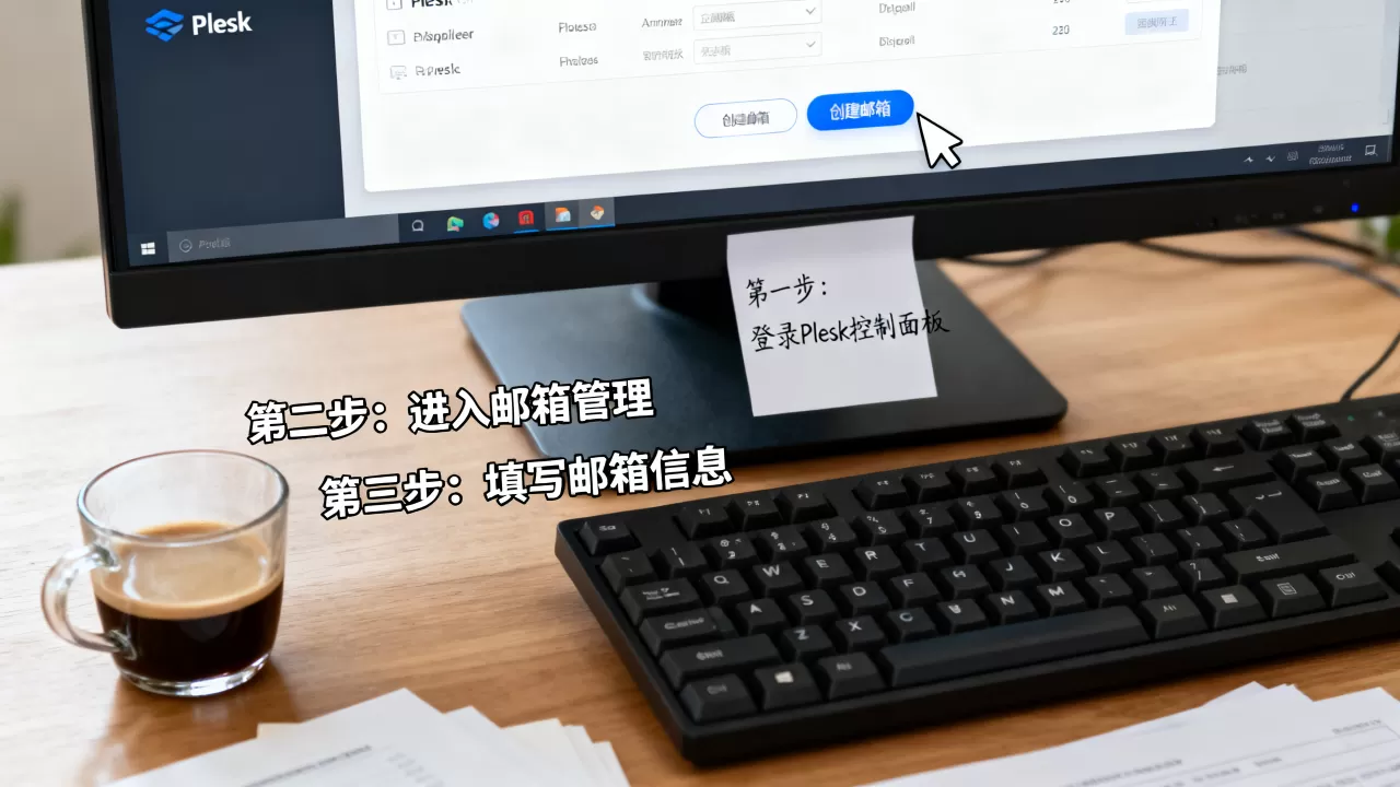 如何在Plesk控制面板上创建电子邮件账户?Plesk邮箱设置详细教程 如何在Plesk控制面板上创建电子邮件账户?Plesk邮箱设置详细教程