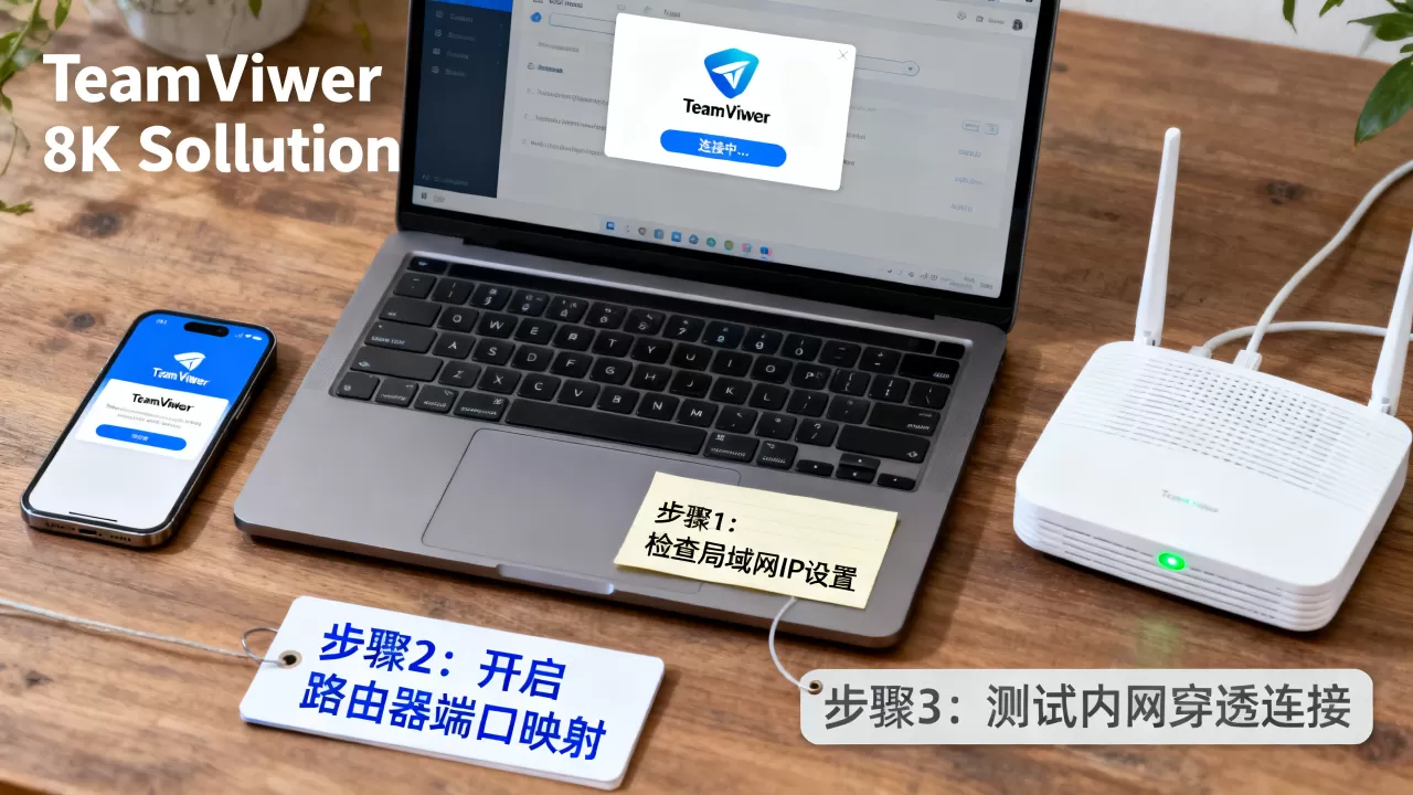 TeamViewer局域网连接失败怎么办？TeamViewer内网穿透设置教程