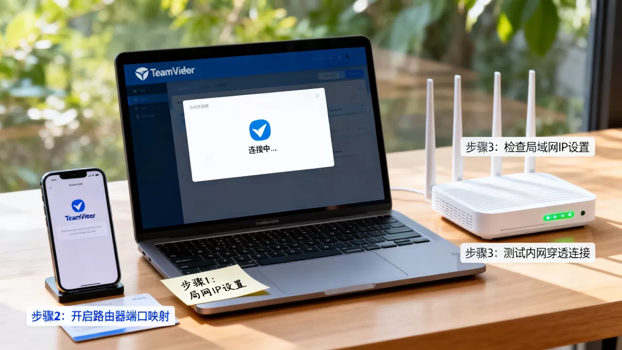 TeamViewer局域网连接失败怎么办？TeamViewer内网穿透设置教程