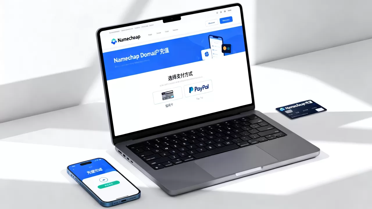 Namecheap域名账户怎么充值?Namecheap域名充值失败怎么办 Namecheap域名账户怎么充值?Namecheap域名充值失败怎么办