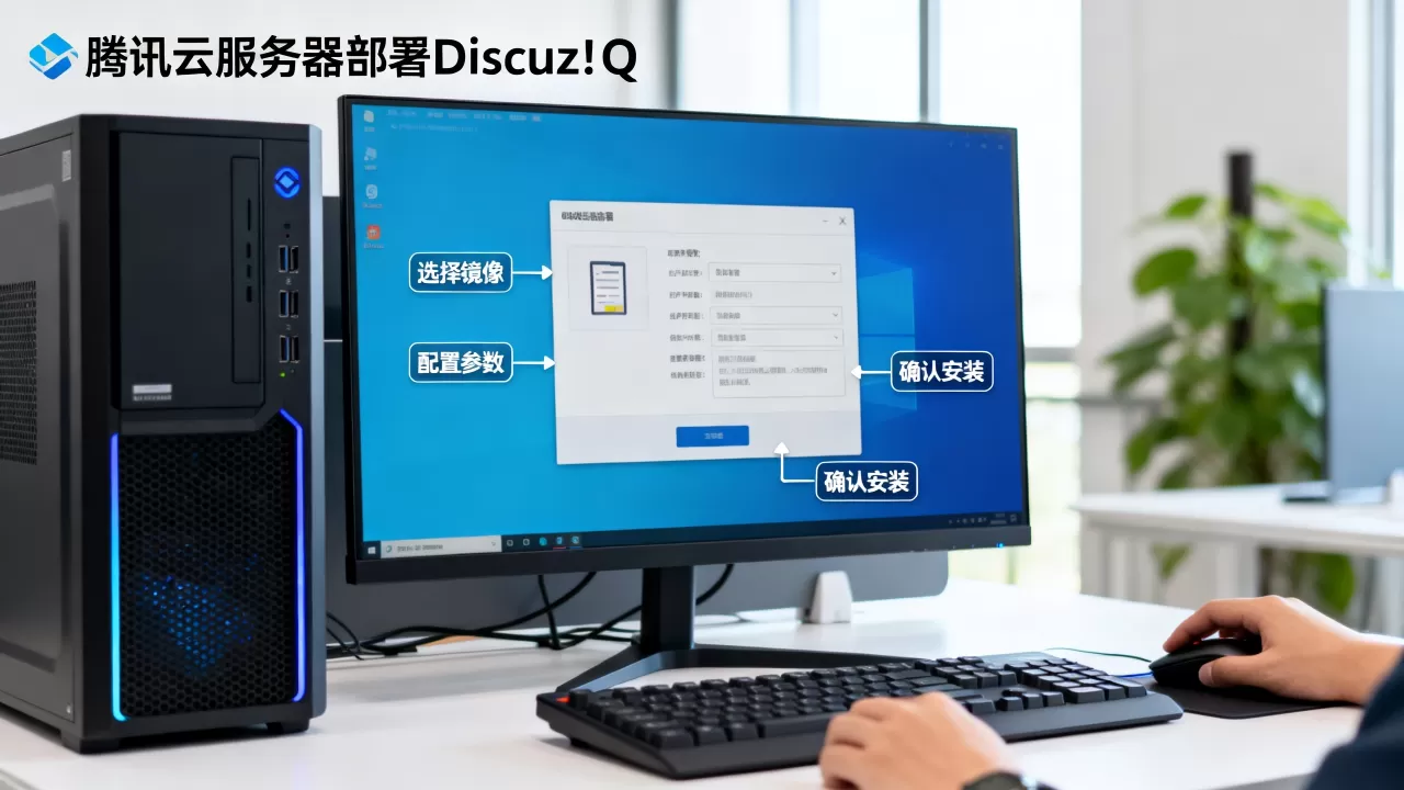 腾讯云服务器如何一键部署Discuz!Q?官方镜像安装教程 腾讯云服务器如何一键部署Discuz!Q?官方镜像安装教程