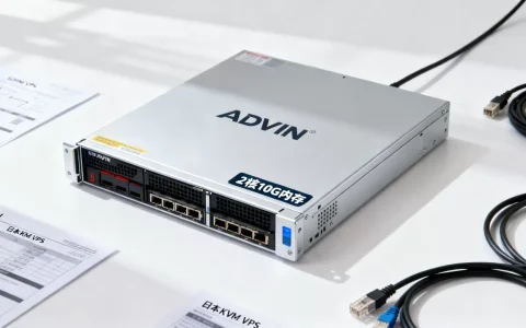 Advin日本KVM VPS值得入手吗？2核10G内存VPS推荐