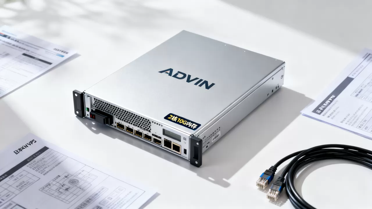 Advin日本KVM VPS值得入手吗？2核10G内存VPS推荐