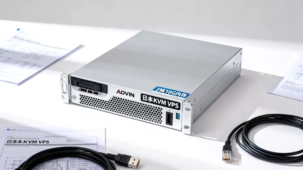 Advin日本KVM VPS值得入手吗？2核10G内存VPS推荐