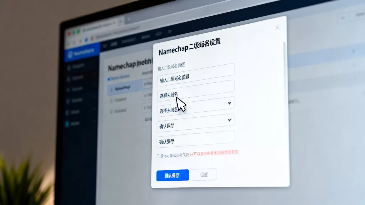 Namecheap如何创建二级域名?Namecheap二级域名怎么设置 Namecheap如何创建二级域名?Namecheap二级域名怎么设置