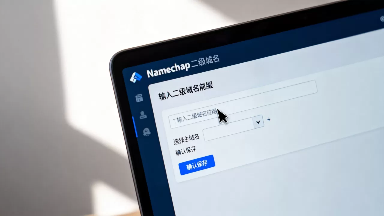 Namecheap如何创建二级域名?Namecheap二级域名怎么设置 Namecheap如何创建二级域名?Namecheap二级域名怎么设置