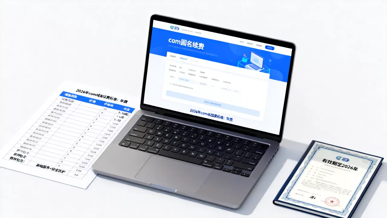 2026年com域名续费多少钱?com域名续费价格最新标准 2026年com域名续费多少钱?com域名续费价格最新标准