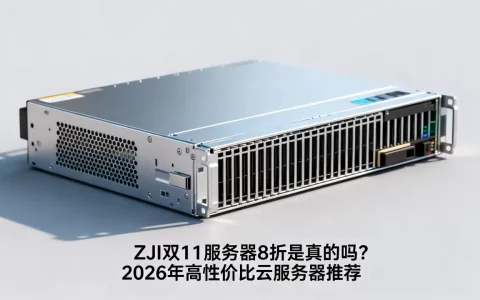 ZJI双11服务器8折是真的吗？2026年高性价比云服务器推荐