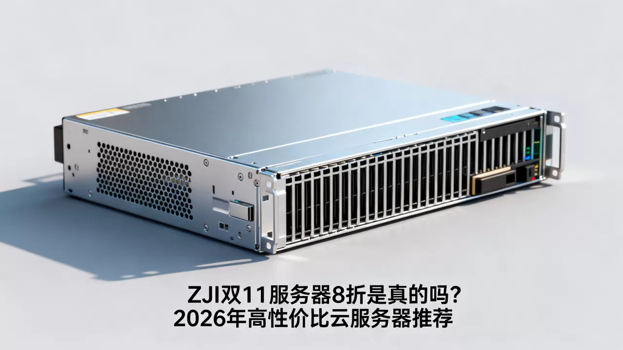 ZJI双11服务器8折是真的吗？2026年高性价比云服务器推荐