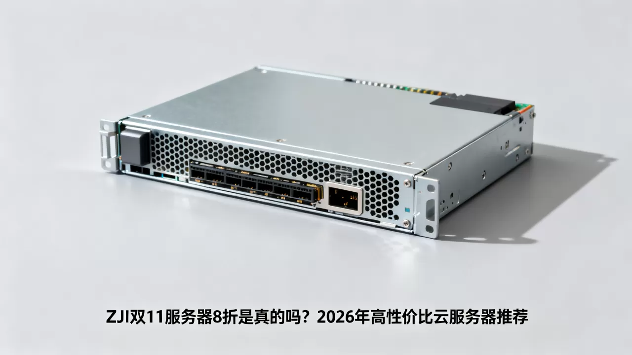 ZJI双11服务器8折是真的吗？2026年高性价比云服务器推荐