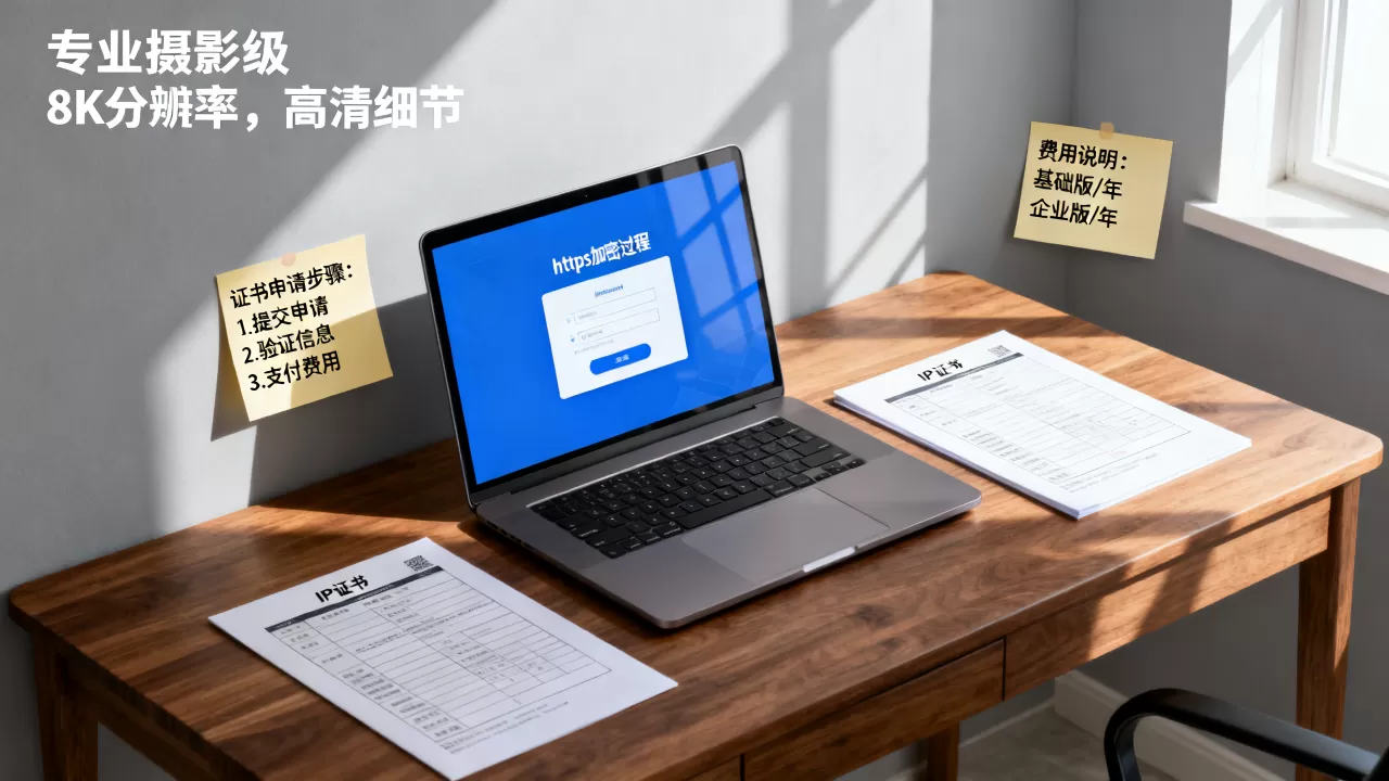 IP地址如何实现https加密？IP证书申请流程及费用