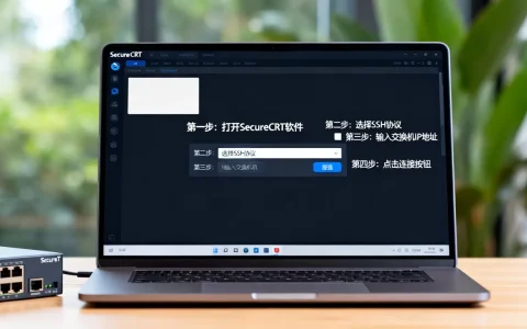 SecureCRT如何连接交换机？SecureCRT连接交换机详细教程