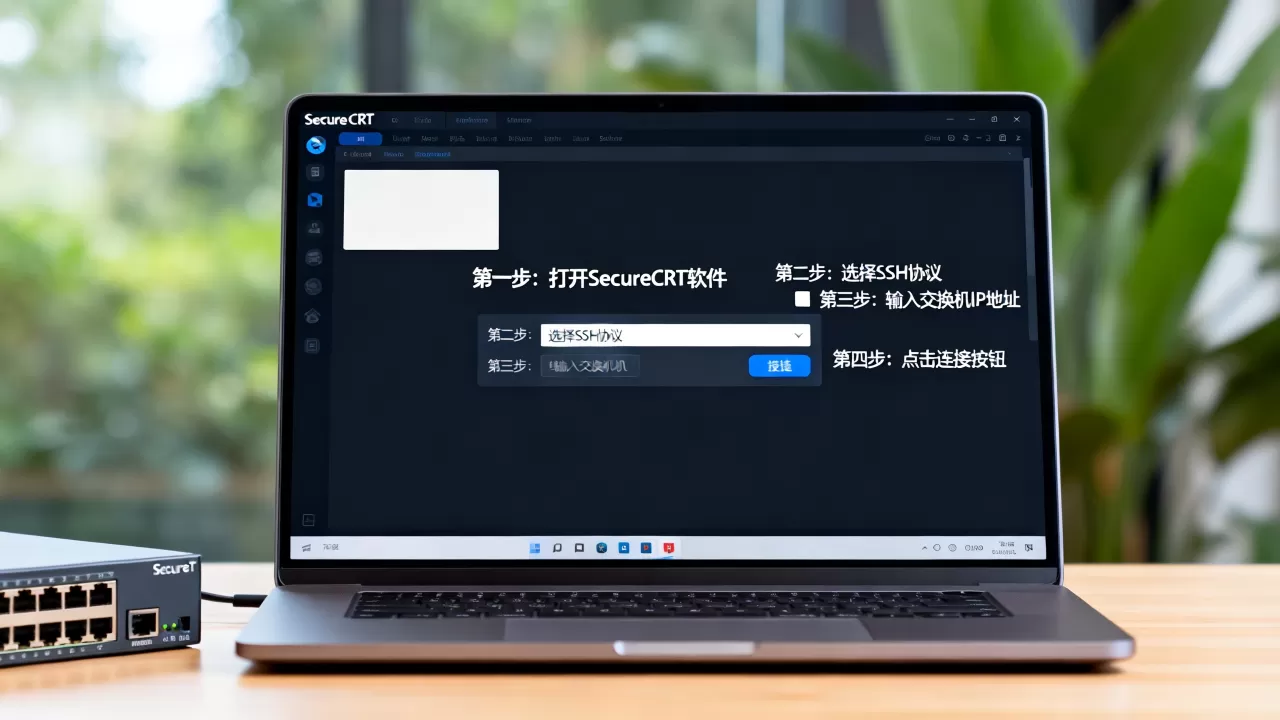 SecureCRT如何连接交换机?SecureCRT连接交换机详细教程 SecureCRT如何连接交换机?SecureCRT连接交换机详细教程