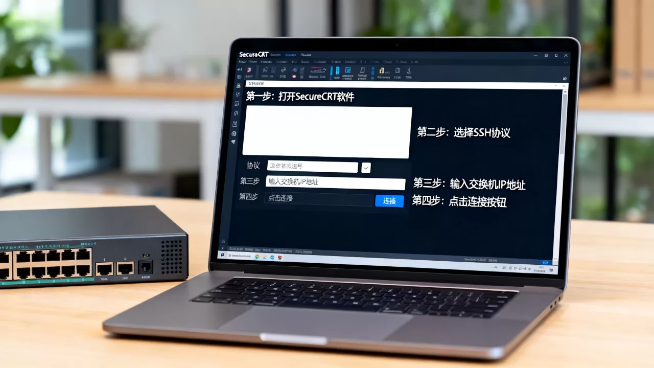 SecureCRT如何连接交换机?SecureCRT连接交换机详细教程 SecureCRT如何连接交换机?SecureCRT连接交换机详细教程