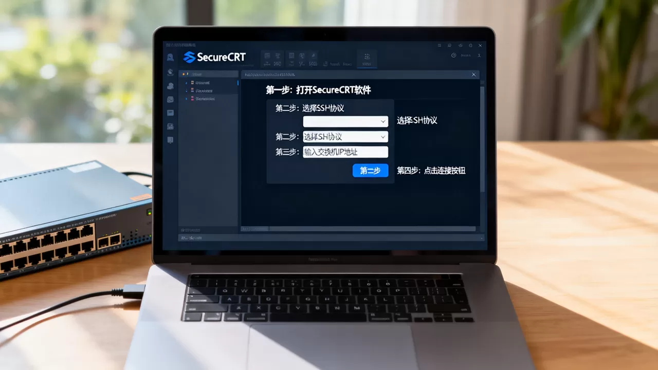 SecureCRT如何连接交换机?SecureCRT连接交换机详细教程 SecureCRT如何连接交换机?SecureCRT连接交换机详细教程