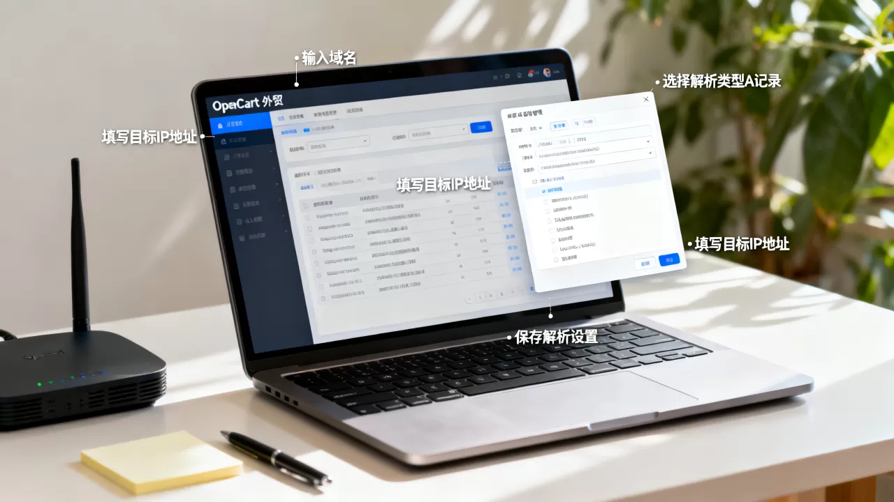 OpenCart外贸网站怎么绑定域名?域名解析失败怎么办 OpenCart外贸网站怎么绑定域名?域名解析失败怎么办