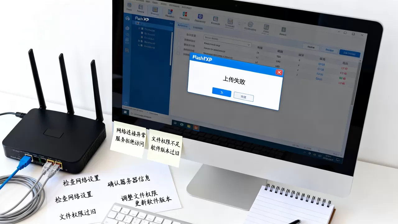 FlashFXP上传文件失败怎么办?FlashFXP上传文件失败常见原因及解决方法 FlashFXP上传文件失败怎么办?FlashFXP上传文件失败常见原因及解决方法