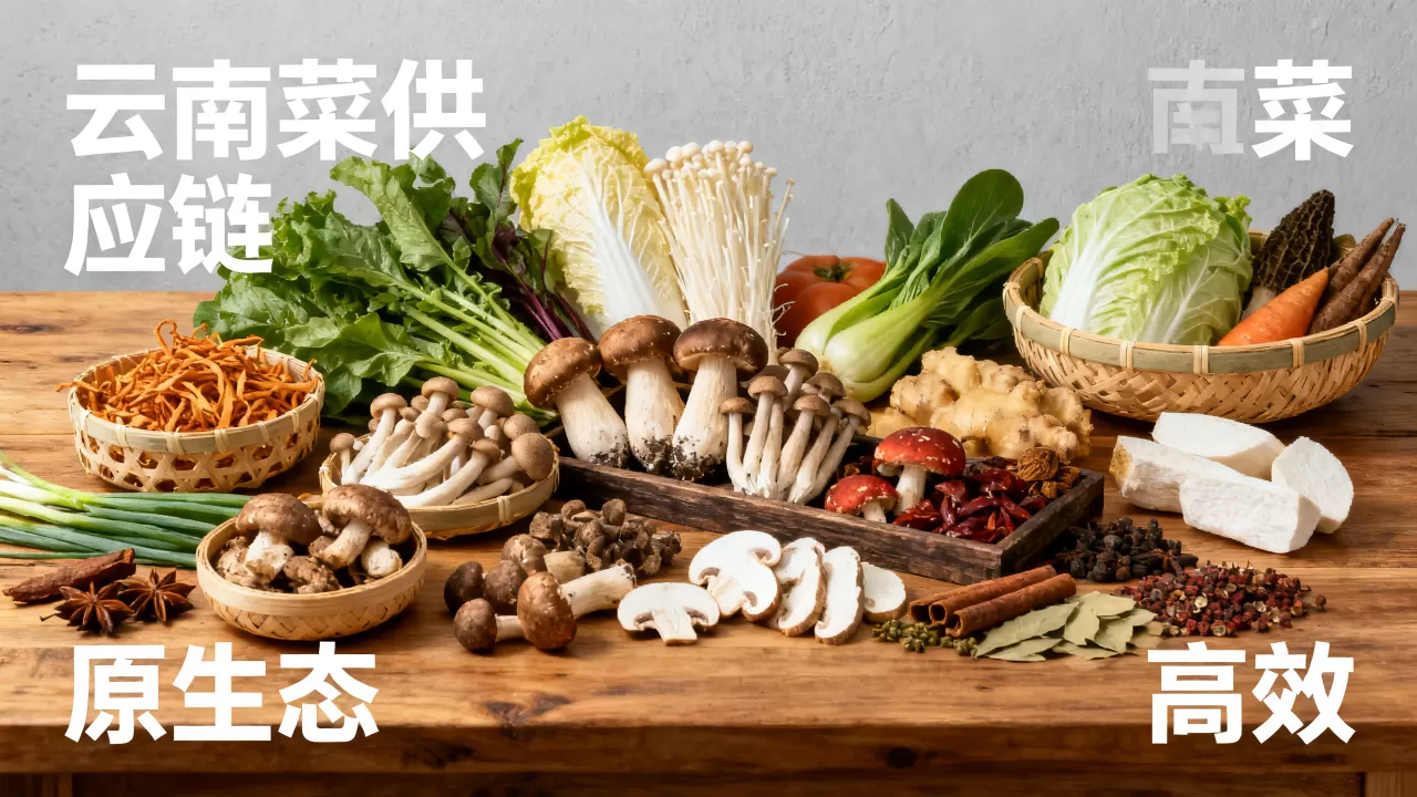 共塑高效原生态云南菜供应链如何实现?云南菜供应链有哪些优势 共塑高效原生态云南菜供应链如何实现?云南菜供应链有哪些优势