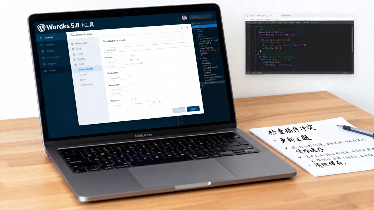 WordPress 5.8更新后小工具打不开怎么办?wp5.8小工具故障解决 WordPress 5.8更新后小工具打不开怎么办?wp5.8小工具故障解决