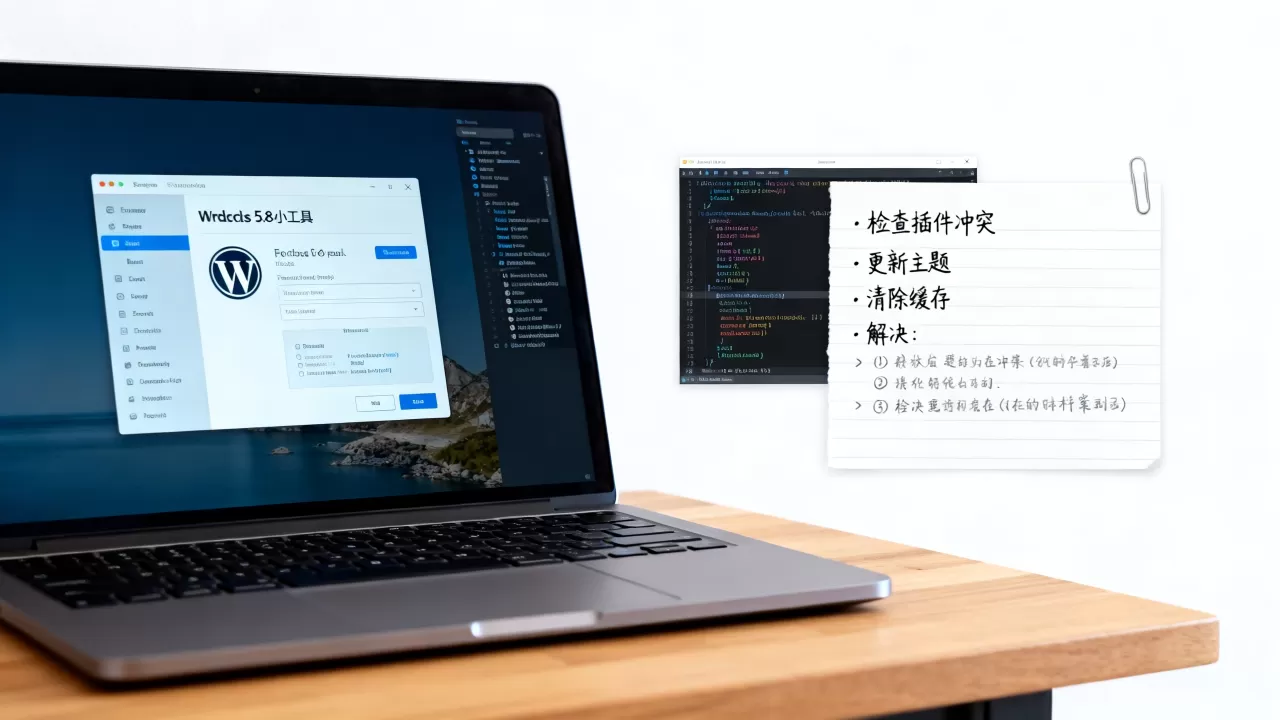 WordPress 5.8更新后小工具打不开怎么办?wp5.8小工具故障解决 WordPress 5.8更新后小工具打不开怎么办?wp5.8小工具故障解决