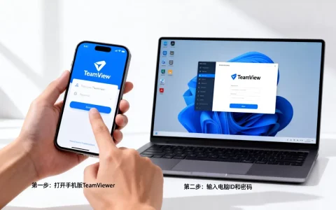 TeamViewer手机版怎么远程控制电脑？手机远程操控电脑教程