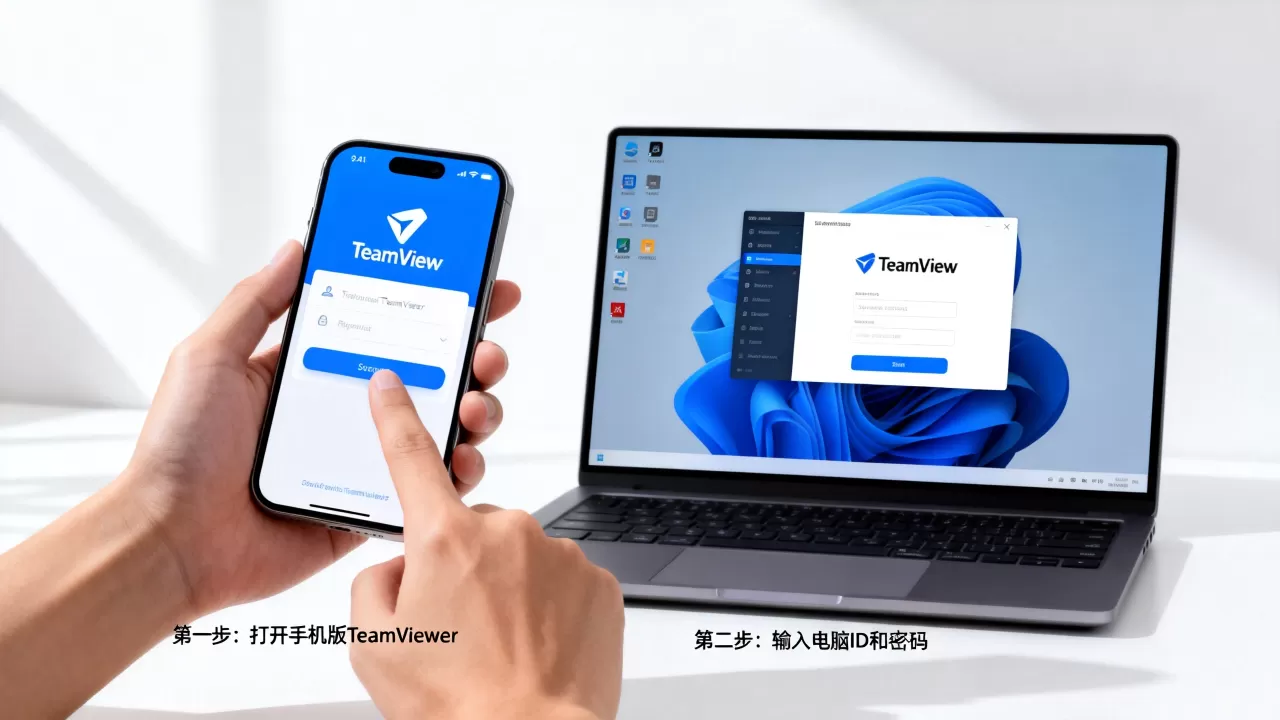 TeamViewer手机版怎么远程控制电脑?手机远程操控电脑教程 TeamViewer手机版怎么远程控制电脑?手机远程操控电脑教程
