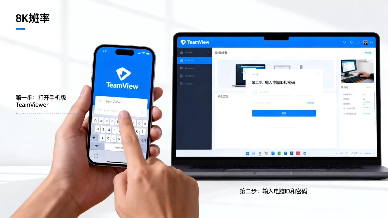 TeamViewer手机版怎么远程控制电脑?手机远程操控电脑教程 TeamViewer手机版怎么远程控制电脑?手机远程操控电脑教程