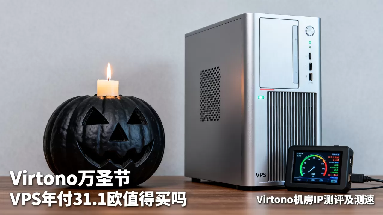 Virtono万圣节VPS年付31.1欧值得买吗，Virtono机房IP测评及测速