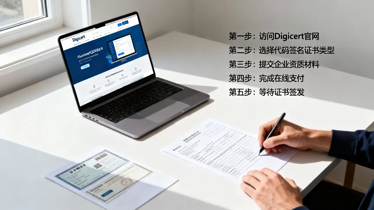 Digicert代码签名证书怎么申请?代码签名证书申请流程详解 Digicert代码签名证书怎么申请?代码签名证书申请流程详解