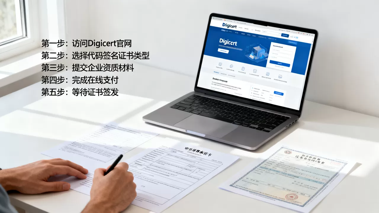 Digicert代码签名证书怎么申请?代码签名证书申请流程详解 Digicert代码签名证书怎么申请?代码签名证书申请流程详解