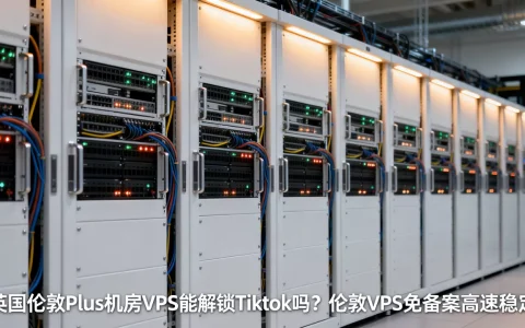 英国伦敦Plus机房VPS能解锁Tiktok吗？伦敦VPS免备案高速稳定
