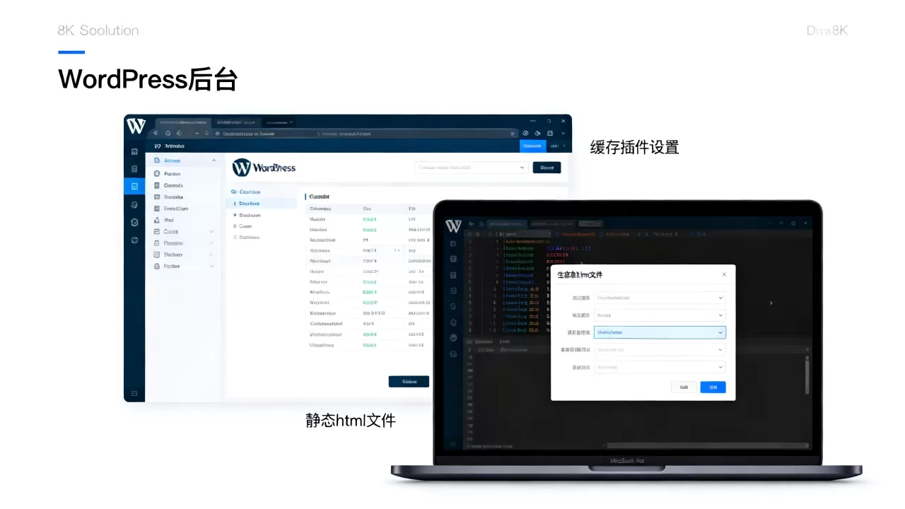 WordPress怎么生成静态html?缓存插件推荐 WordPress怎么生成静态html?缓存插件推荐
