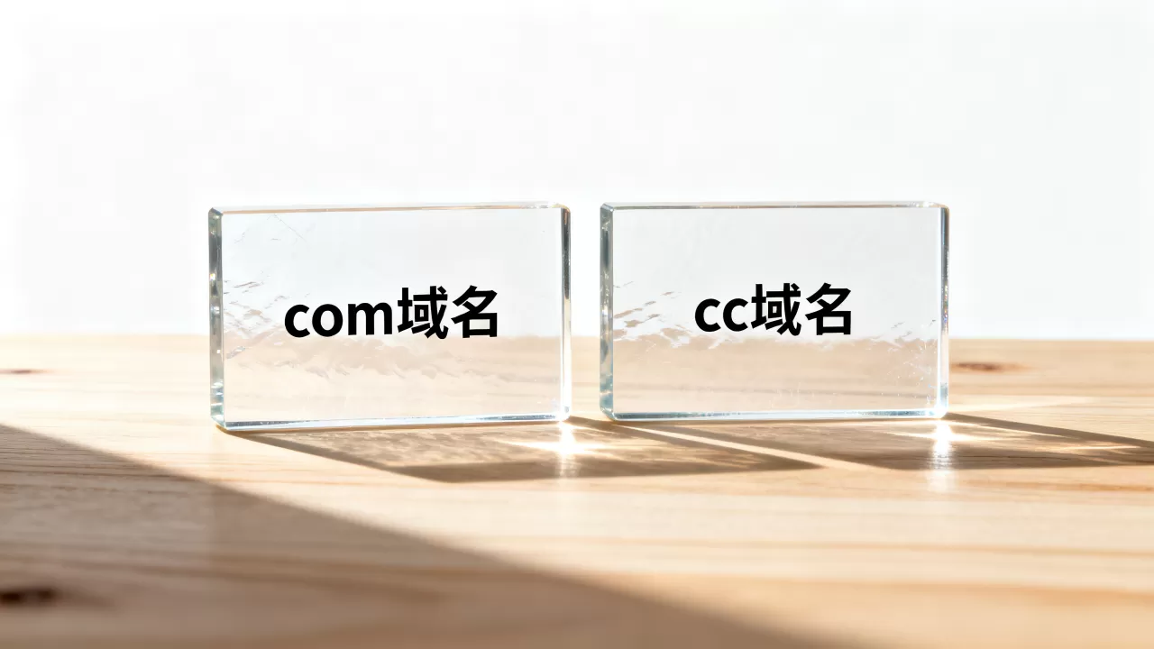 com和.cc域名到底有啥区别？com域名和cc域名有什么区别