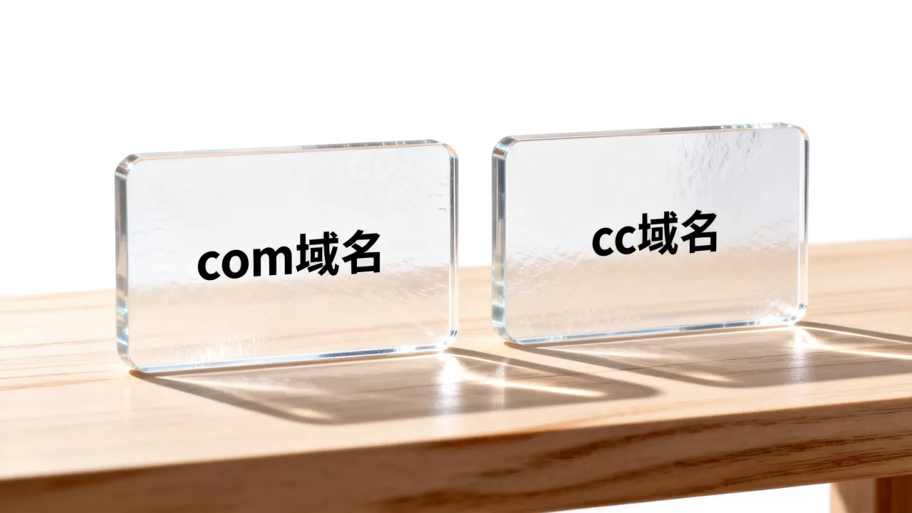 com和.cc域名到底有啥区别？com域名和cc域名有什么区别