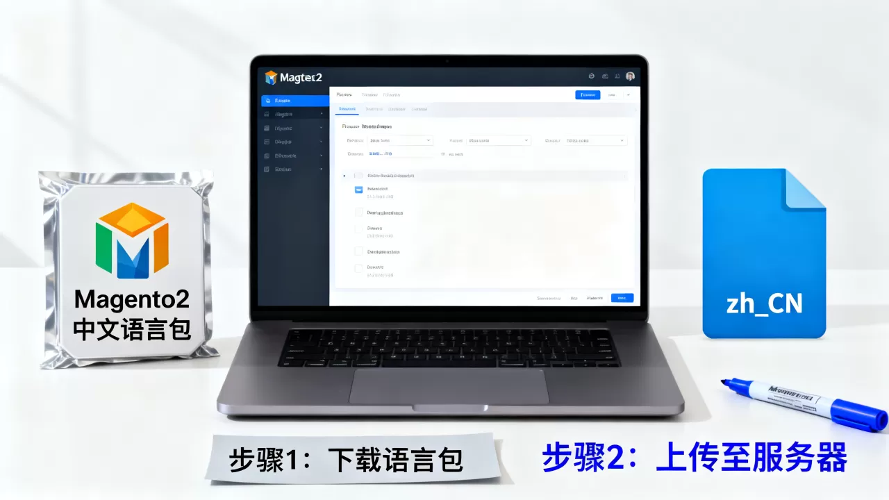 Magento2如何安装配置中文语言包? Magento2如何安装配置中文语言包?