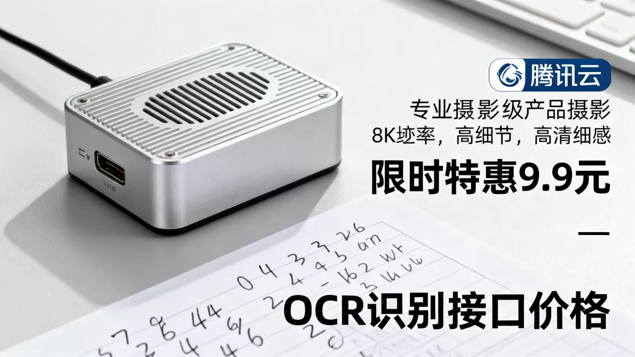 腾讯云OCR限时特惠9.9元能用吗？OCR识别接口价格
