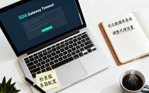 WordPress网站出现504 Gateway Timeout怎么解决？504超时错误修复教程