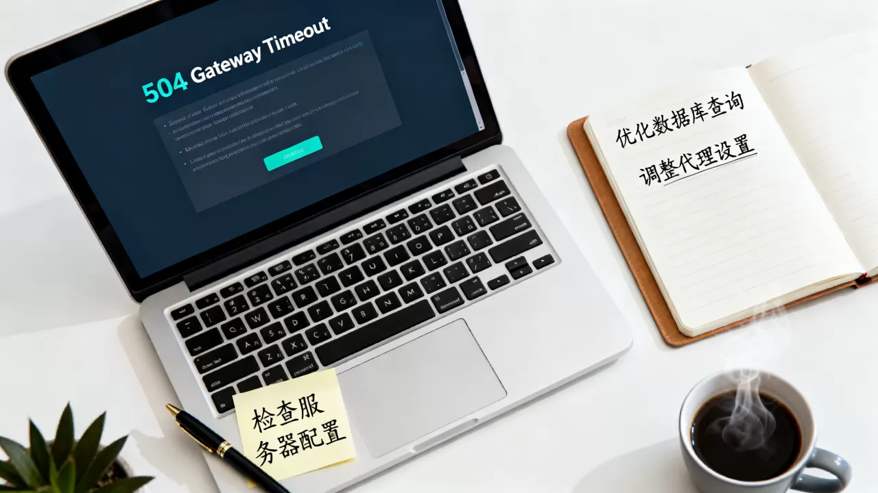 WordPress网站出现504 Gateway Timeout怎么解决?504超时错误修复教程 WordPress网站出现504 Gateway Timeout怎么解决?504超时错误修复教程