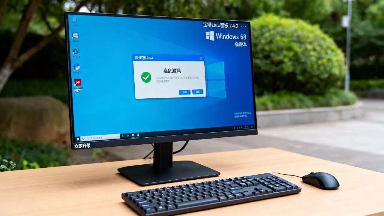 宝塔Linux面板7.4.2和Windows面板6.8版本存安全隐患需升级,宝塔面板高危漏洞修复方法 宝塔Linux面板7.4.2和Windows面板6.8版本存安全隐患需升级,宝塔面板高危漏洞修复方法