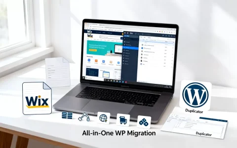 Wix网站怎么迁移到WordPress？WordPress搬家插件推荐