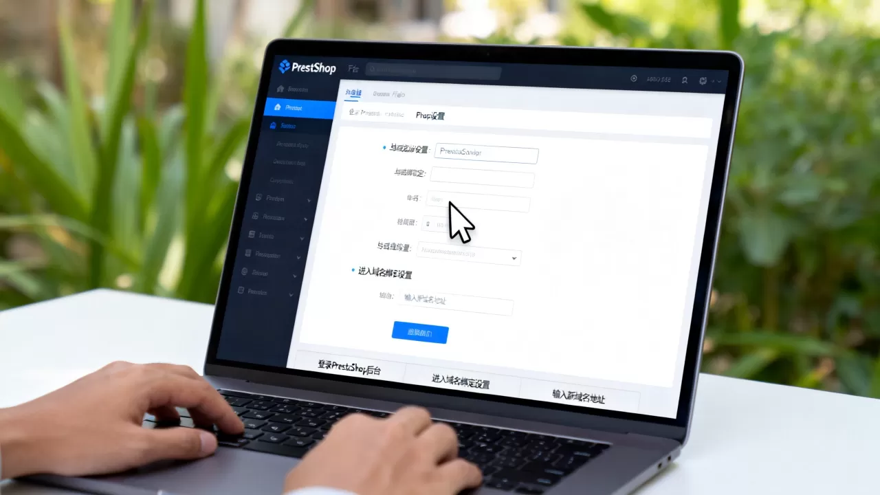 PrestaShop如何绑定域名?PrestaShop绑定域名教程 PrestaShop如何绑定域名?PrestaShop绑定域名教程