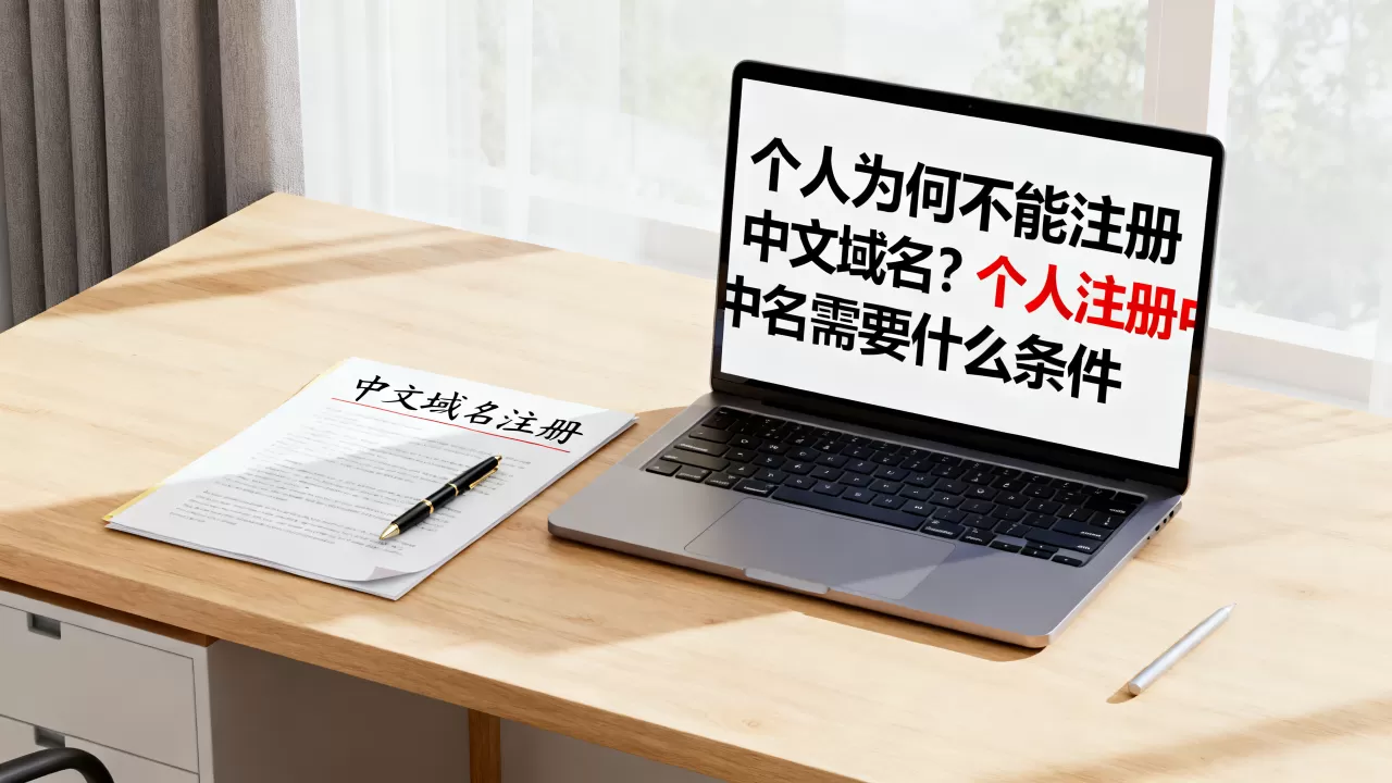 个人为何不能注册中文域名?个人注册中文域名需要什么条件 个人为何不能注册中文域名?个人注册中文域名需要什么条件