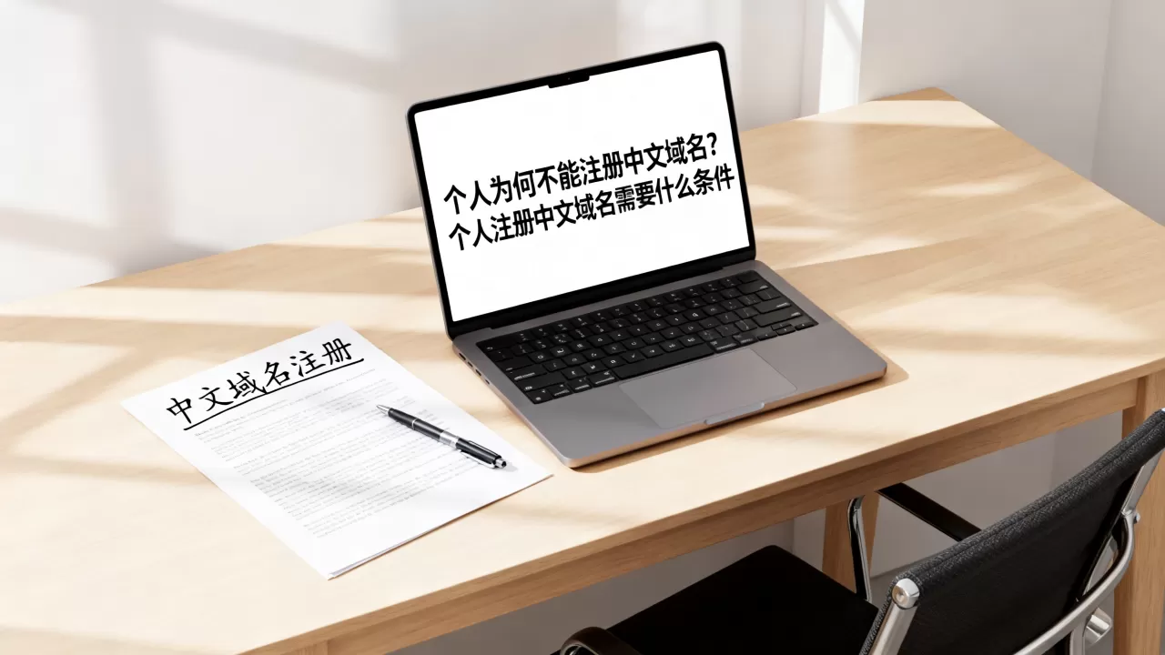 个人为何不能注册中文域名?个人注册中文域名需要什么条件 个人为何不能注册中文域名?个人注册中文域名需要什么条件