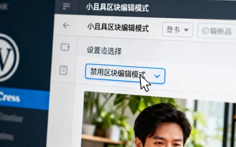 WordPress 5.8小工具区块编辑模式怎么禁用？如何关闭小工具区块