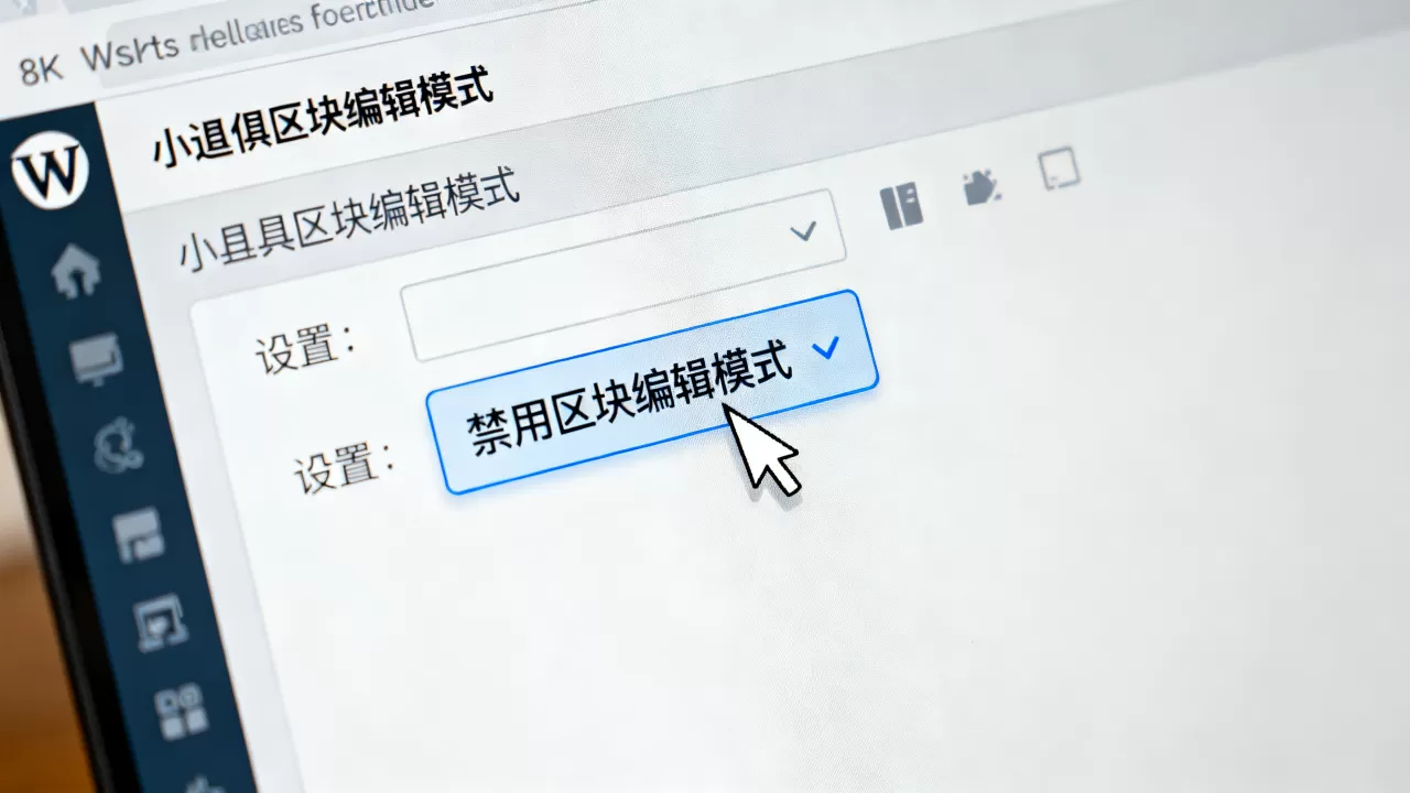 WordPress 5.8小工具区块编辑模式怎么禁用?如何关闭小工具区块 WordPress 5.8小工具区块编辑模式怎么禁用?如何关闭小工具区块