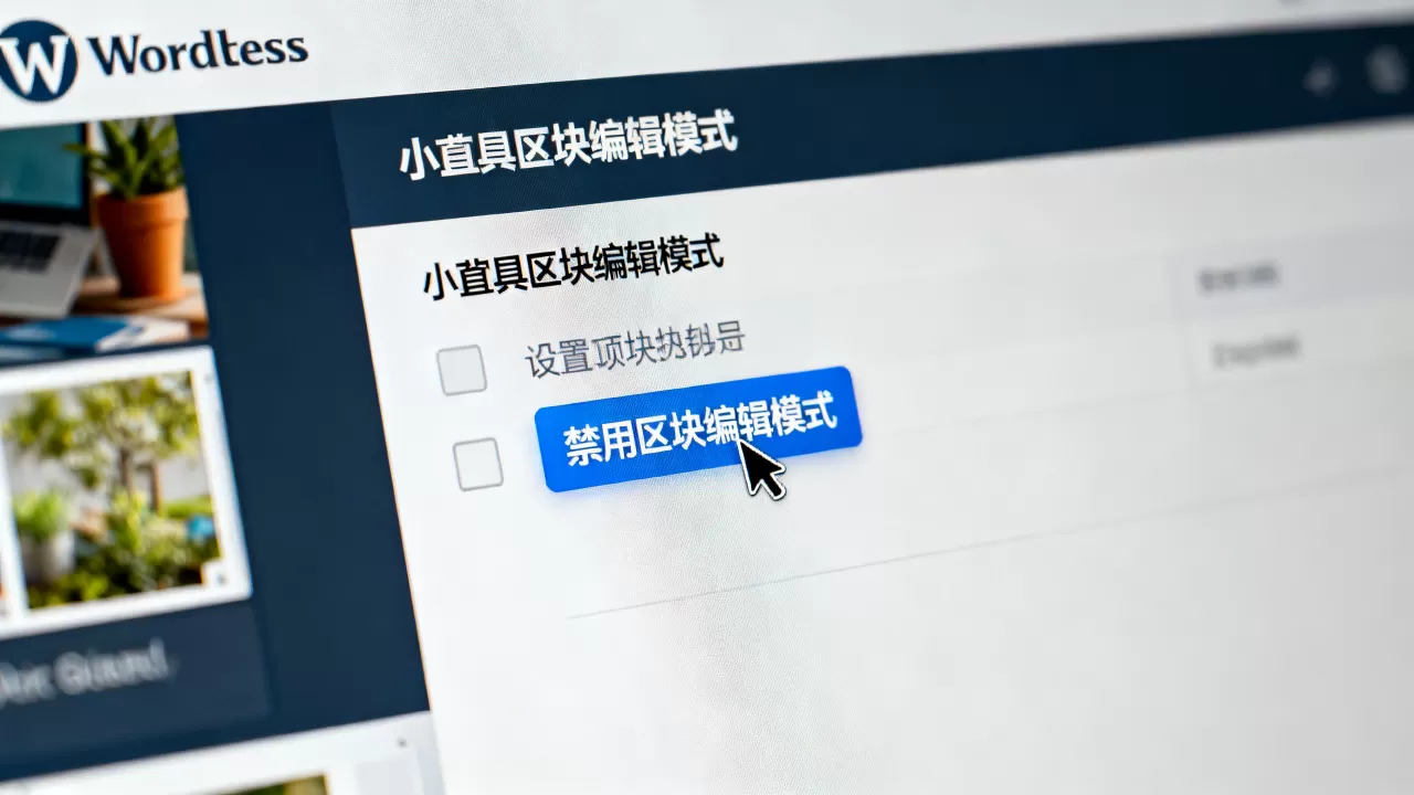 WordPress 5.8小工具区块编辑模式怎么禁用?如何关闭小工具区块 WordPress 5.8小工具区块编辑模式怎么禁用?如何关闭小工具区块