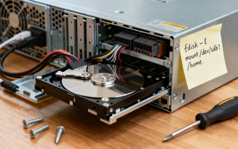 Linux服务器如何挂载磁盘到Home目录？新硬盘挂载到home