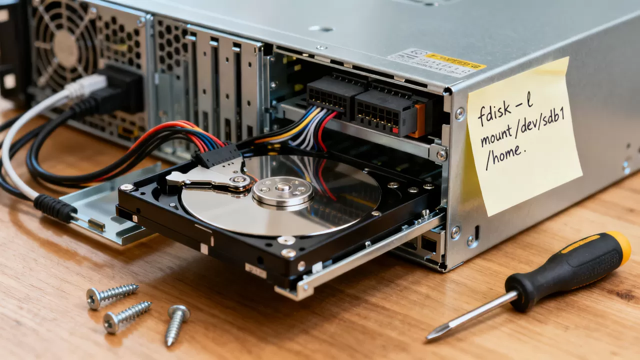 Linux服务器如何挂载磁盘到Home目录?新硬盘挂载到home Linux服务器如何挂载磁盘到Home目录?新硬盘挂载到home